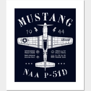 P-51 Mustang Posters and Art